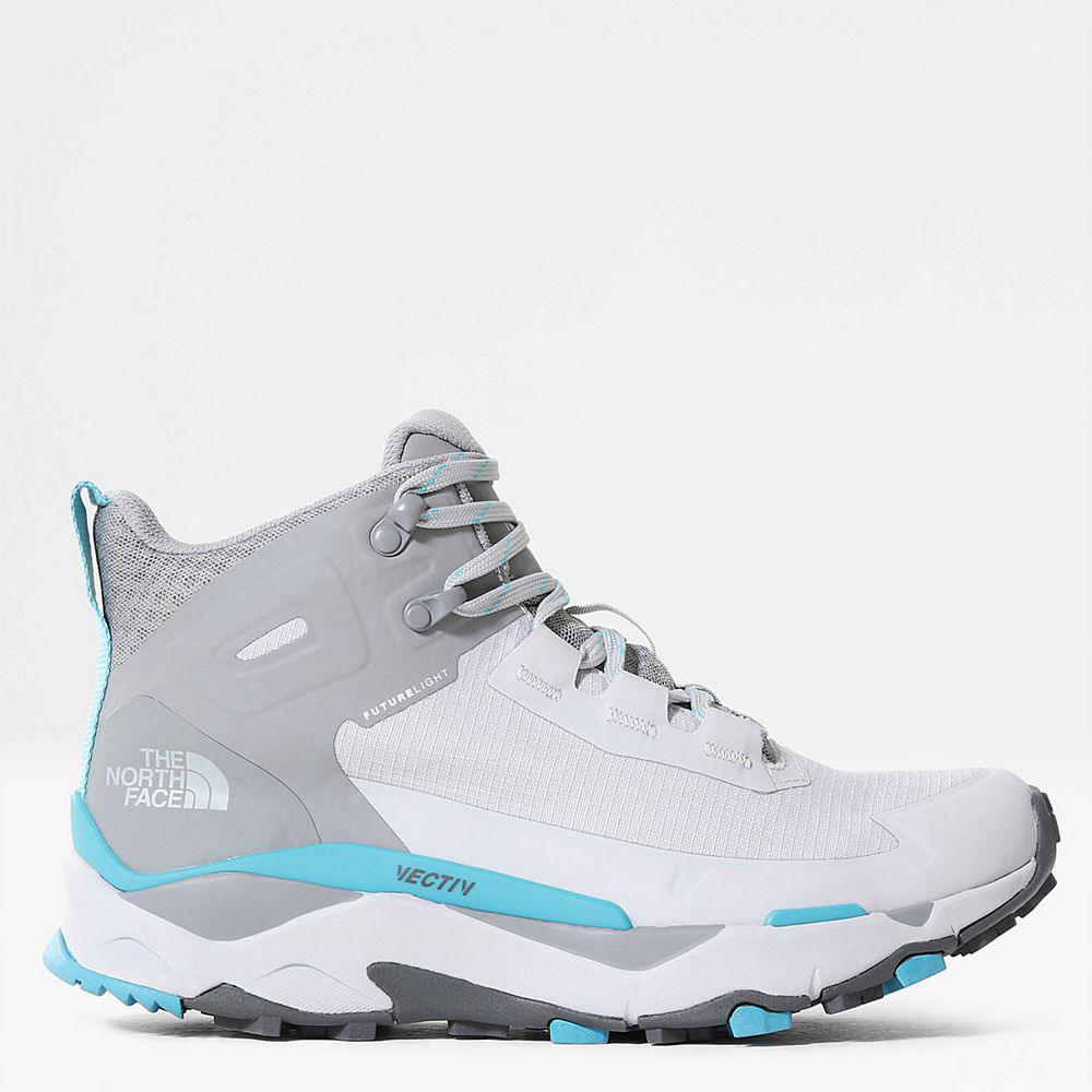 The North Face Vectiv Exploris Futurelight™ Γυναικεια Μποτάκια Πεζοπορίας - Γκρι / Μπλε (YVTO03246)